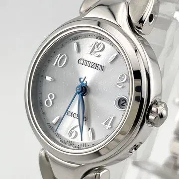 [ 작동/미사용급/라메 ] 시티즌 엑시드 전파 솔라 티타늄 손목시계