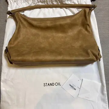 [ 새상품 ] STAND OIL Mushy Bag 매쉬백 카멜