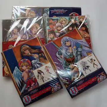 퀸즈 블레이드 리벨리온 클리어 파일 폴더 데스크 시트