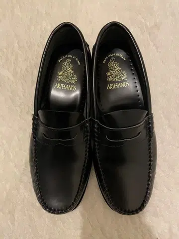 ARTESANOS 블랙 로퍼 38