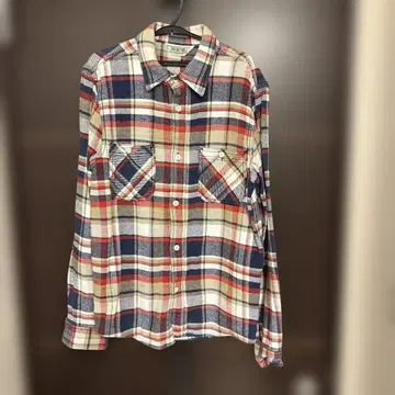 FIVE BROTHER 체크 무늬 플란넬 셔츠