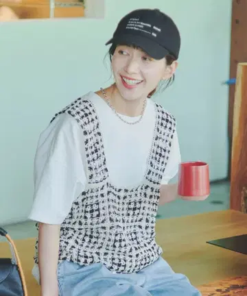 [택 포함 새상품] studio CLIP 크로셰 레이스 뷔스티에 믹스