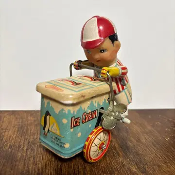쇼와 레트로 양철 완구 아이스크림 가게