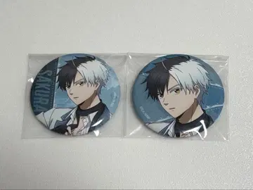 WIND BREAKER 윈브레 쿨 데님 벚꽃 캔뱃지