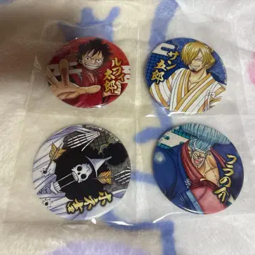도쿄 원피스 타워 와노쿠니 2020 캔뱃지 4종