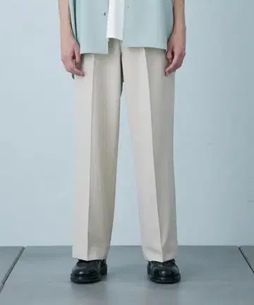 PUBLIC TOKYO 극 에버 크리즈 스트레이트 슬랙스