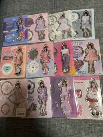 =LOVE 이코러브 타카마츠 히토미 아크릴 스탠드 묶음 판매