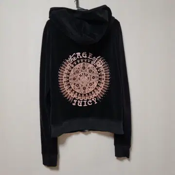 JUICY COUTURE 블랙 후드티 M
