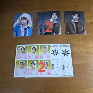 SEVENIC 켄타 굿즈 6점