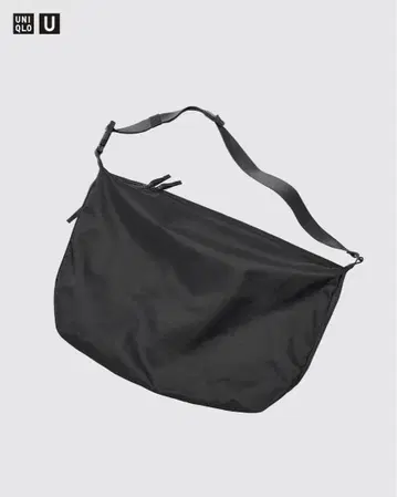 [택 포함 새상품] UNIQLO U 메신저 숄더백 블랙