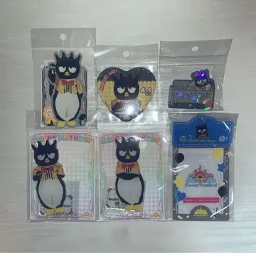 배드바츠마루 산리오 퓨로랜드 벌스데이 굿즈 세트