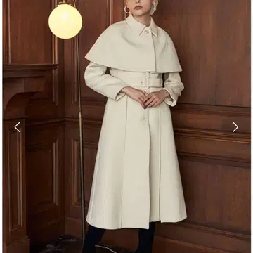 eimy istoire 레더 스위치 케이프 세트 코트