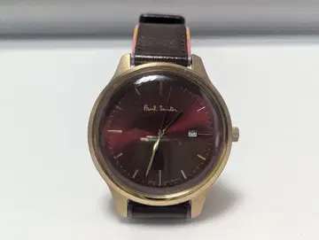 Paul Smith 손목시계 The City 쿼츠 버건디 빨간색