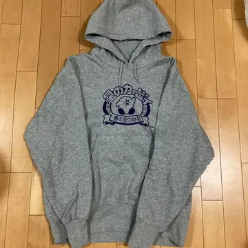 새상품급 GU 별의 커비 꿈의 샘 이야기 30주년 빅 맨투맨 후드티 M