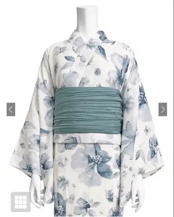 3세트 2Way 수채화 꽃무늬 유카타 세트[fy027]