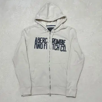 아바크롬비 & 피치 집업 후드티 베이지 M 사이즈