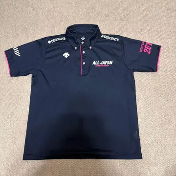 DESCENTE ALL JAPAN 피케 셔츠 2017년 L 사이즈
