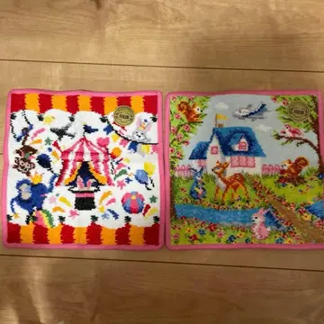 [미사용 새상품] 페이 체스 콜라보 손수건 2장 세트