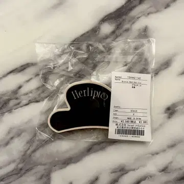 [ 익명 배송 ] Herlipto 바이컬러 하트 헤어 클립