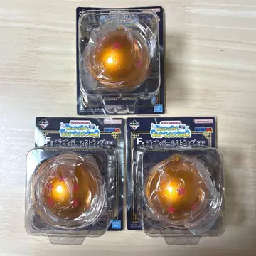 [새상품] 제일복권 드래곤볼 F상 드래곤볼 스트랩 3세트