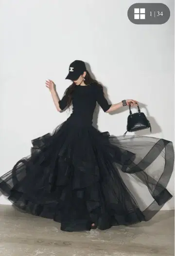 ANDREA&Co. 샤샤 스커트 블랙