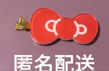 시크릿 앞머리 클립 헤어 클립 헬로키티전 리본