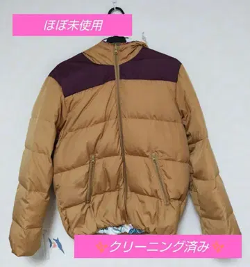 티티카카 다운 자켓 배색 리버서블