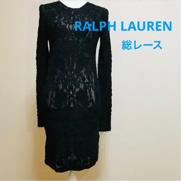 랄프 로렌 전체 레이스 드레스 원피스