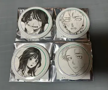 프린세스 카페 캔뱃지 와구리 카오루코 츠무기 린타로