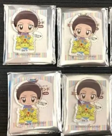 디지몬 아크릴 스탠드 이오리 스티치즈 미니 아크릴 스탠드 4개 세트