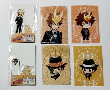 리본 캐릭터 복권 사와다 츠나요시 & 리본 아크릴 스탠드 브로마이드