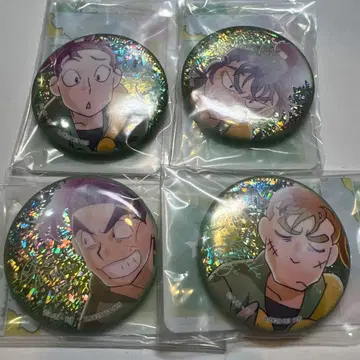 닌타마 란타로 채광 반짝반짝 캔뱃지 시오에 식만 타치바나 나카자토