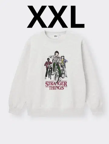 지유 스트레인저 싱스 맨투맨 XXL