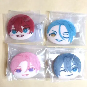 Crazy:B 앙스타 오만쥬 앞머리 클립 4개 세트