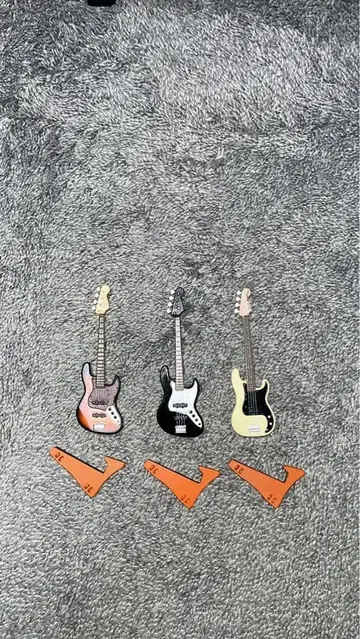 Fender Miniature Collection 베이스 3종 세트