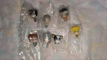 죠죠의 기묘한 모험 캡슐 피규어 컬렉션 7개 세트