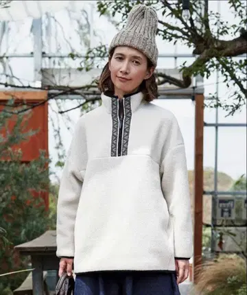 써니클라우드 포근포근 코타츠 플리스 상의