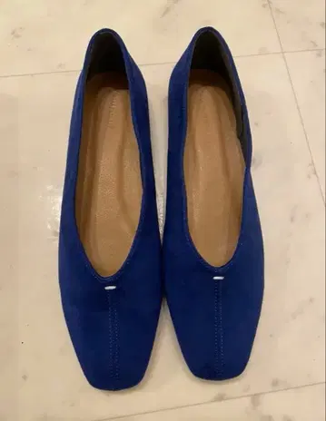 미사용 새상품 Simplicite 스퀘어 슬립온 발레 슈즈