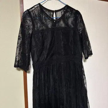 하레 모드 드레스 블랙 경사용 드레스 리본