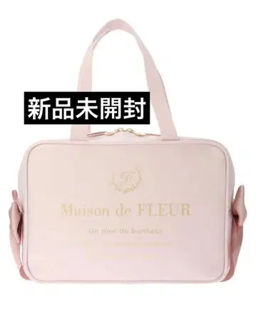 [ 미개봉 새상품 ] Maison de FLEUR 사이드 리본 보냉백