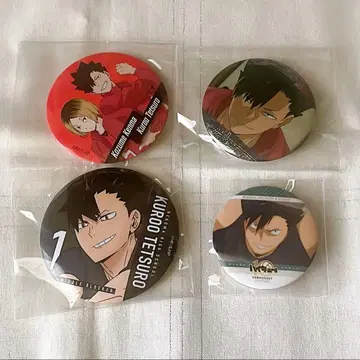 하이큐!! 캔뱃지 쿠로오 키츠네즈메