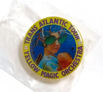 YMO 트랜스아틀란틱 투어 핀 배지