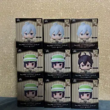 트위스티드 원더랜드 미니 피규어 모어 플러스 쵸코노세 9점