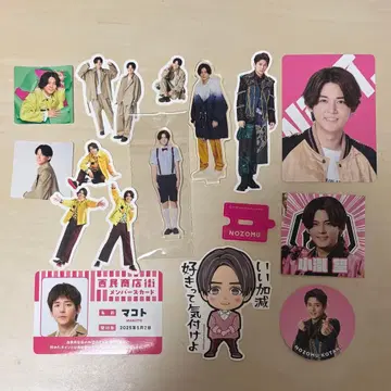 코타키 노조무 아크릴 스탠드, 스티커 등 세트 판매