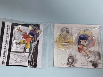 FF9 25주년 카페 Exhibition 아크릴 스탠드 피규어 외