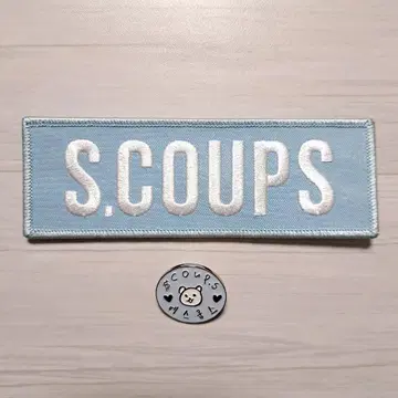 SEVENTEEN 에스쿱스 네임 와펜 핀 배지