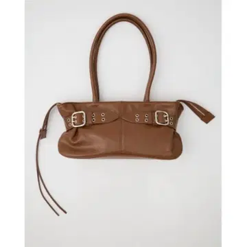 MOUSSY 마우지 BELTED SQUARE 토트 브라운