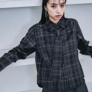 컴팩트 넥타이 셔츠 HARE