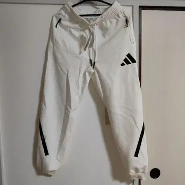 adidas 화이트 조거 팬츠