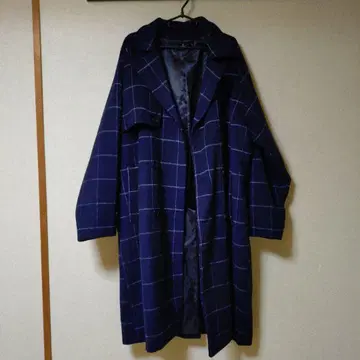MONO-MART 네이비 체스터 코트 L 사이즈 롱 코트